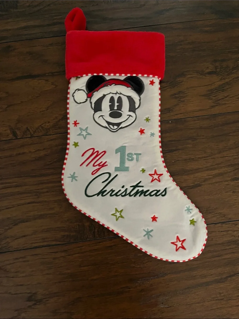Disney Mickey My 1st Christmas stocking